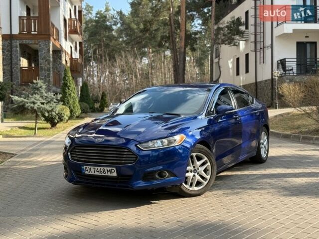 Синій Форд Фьюжен, об'ємом двигуна 2.49 л та пробігом 214 тис. км за 8500 $, фото 1 на Automoto.ua