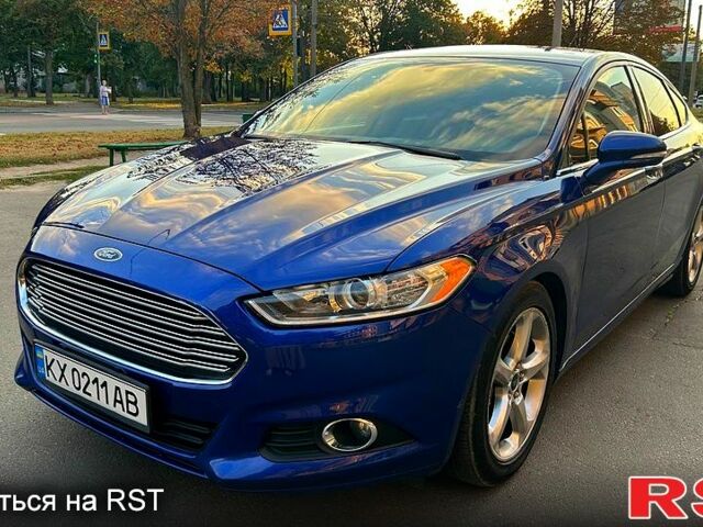 Синий Форд Фьюжн, объемом двигателя 2.5 л и пробегом 195 тыс. км за 11200 $, фото 1 на Automoto.ua