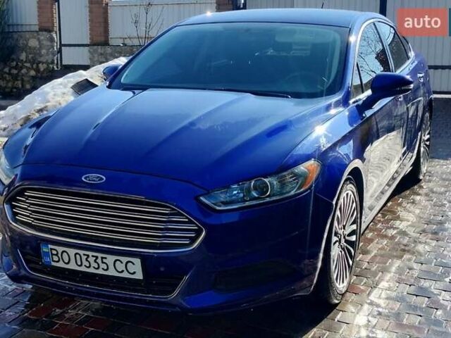 Синій Форд Фьюжен, об'ємом двигуна 2.49 л та пробігом 144 тис. км за 10500 $, фото 1 на Automoto.ua