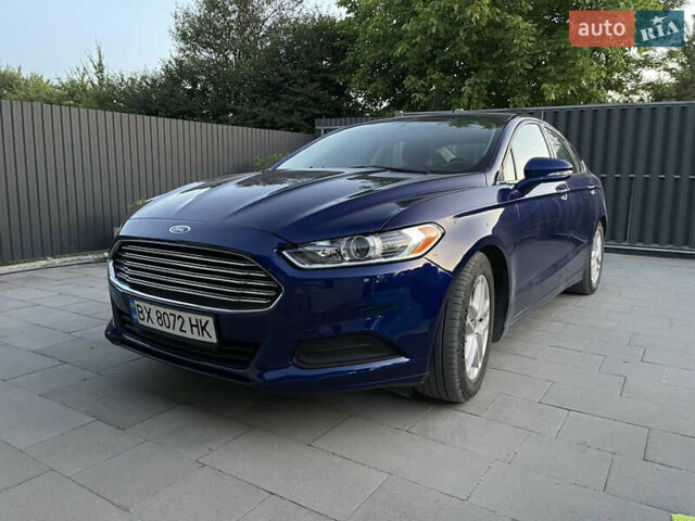Синий Форд Фьюжн, объемом двигателя 2.5 л и пробегом 163 тыс. км за 9500 $, фото 1 на Automoto.ua