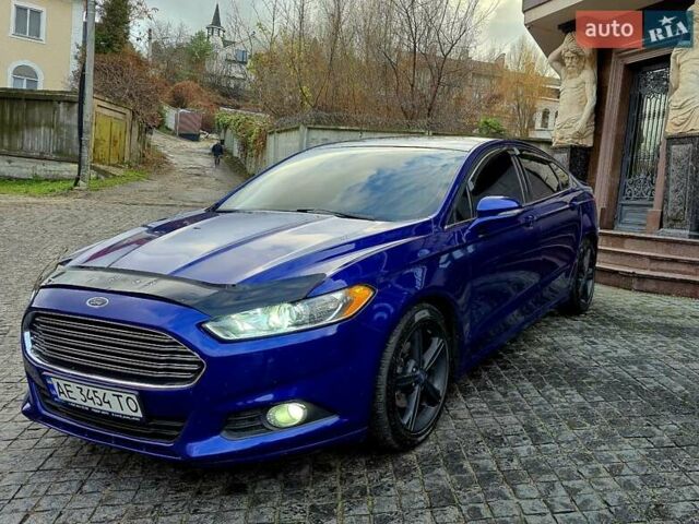 Синий Форд Фьюжн, объемом двигателя 2.5 л и пробегом 185 тыс. км за 9500 $, фото 1 на Automoto.ua