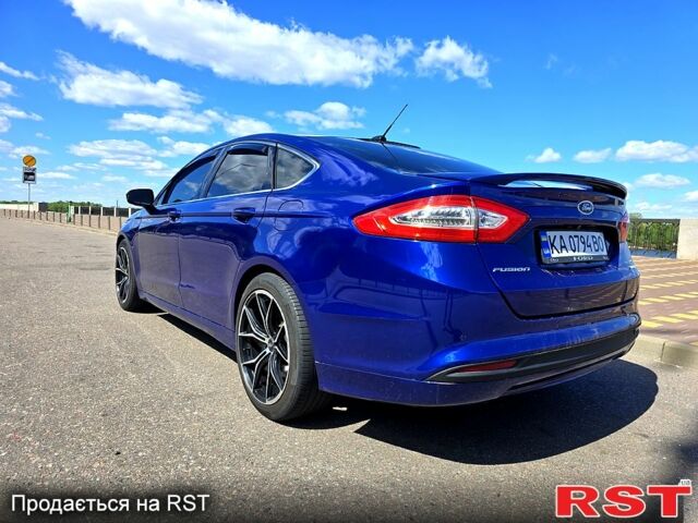 Синий Форд Фьюжн, объемом двигателя 1.5 л и пробегом 164 тыс. км за 12500 $, фото 1 на Automoto.ua
