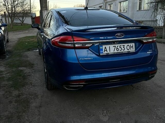 Синій Форд Фьюжен, об'ємом двигуна 2 л та пробігом 97 тис. км за 11500 $, фото 1 на Automoto.ua