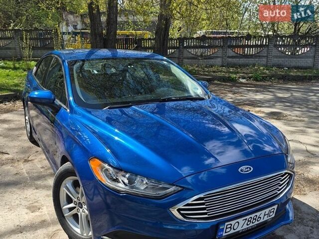 Синий Форд Фьюжн, объемом двигателя 2 л и пробегом 240 тыс. км за 13300 $, фото 1 на Automoto.ua
