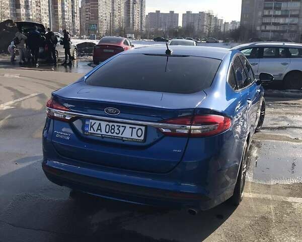 Синий Форд Фьюжн, объемом двигателя 2 л и пробегом 92 тыс. км за 15490 $, фото 1 на Automoto.ua