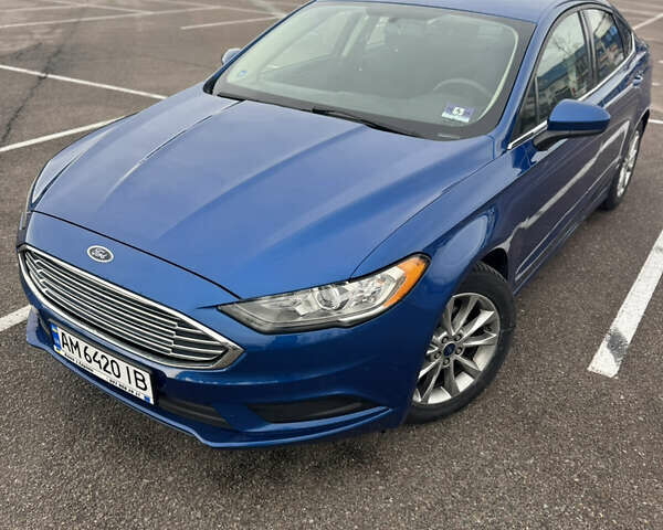 Синий Форд Фьюжн, объемом двигателя 2.5 л и пробегом 172 тыс. км за 13500 $, фото 1 на Automoto.ua