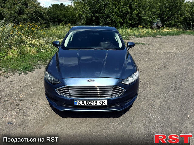 Синий Форд Фьюжн, объемом двигателя 2 л и пробегом 144 тыс. км за 14899 $, фото 1 на Automoto.ua