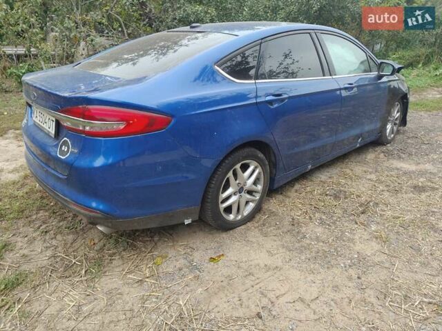 Синий Форд Фьюжн, объемом двигателя 2.5 л и пробегом 150 тыс. км за 6750 $, фото 1 на Automoto.ua