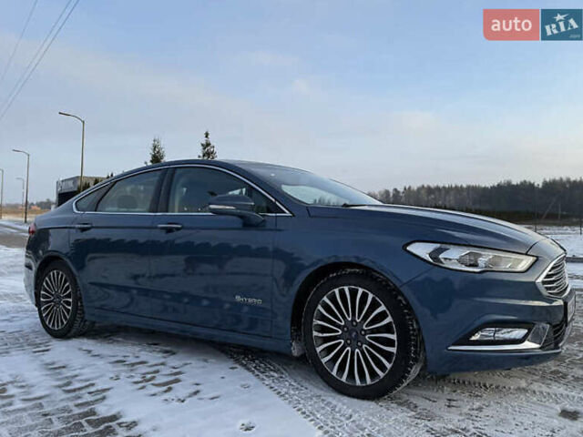 Синий Форд Фьюжн, объемом двигателя 2 л и пробегом 160 тыс. км за 16500 $, фото 1 на Automoto.ua