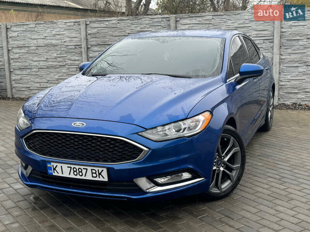 Синий Форд Фьюжн, объемом двигателя 2.5 л и пробегом 125 тыс. км за 12400 $, фото 1 на Automoto.ua