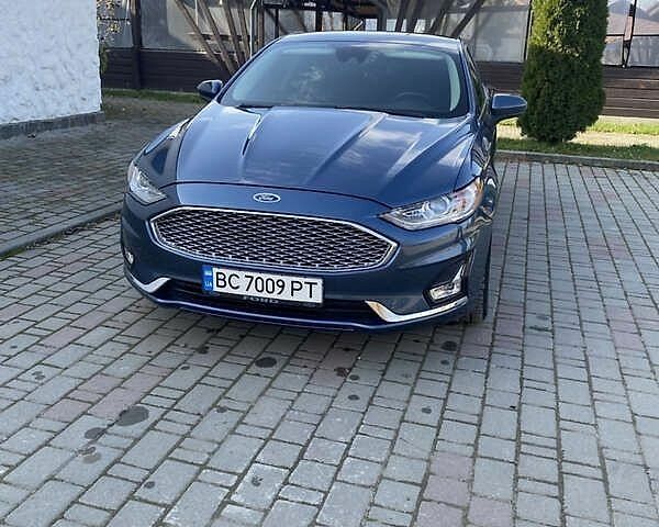 Синій Форд Фьюжен, об'ємом двигуна 2 л та пробігом 120 тис. км за 8300 $, фото 1 на Automoto.ua