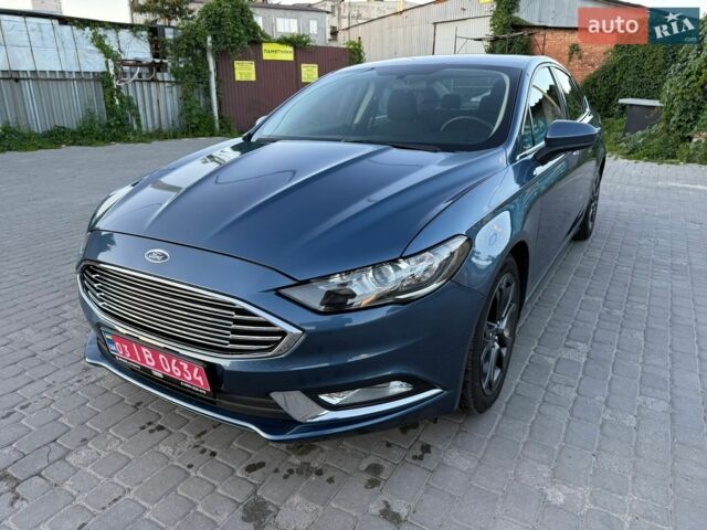 Синій Форд Фьюжен, об'ємом двигуна 2.49 л та пробігом 130 тис. км за 12999 $, фото 1 на Automoto.ua