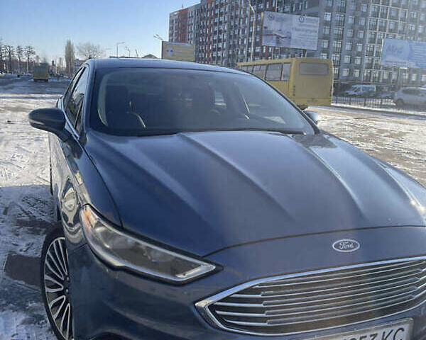 Синій Форд Фьюжен, об'ємом двигуна 2 л та пробігом 91 тис. км за 12999 $, фото 1 на Automoto.ua