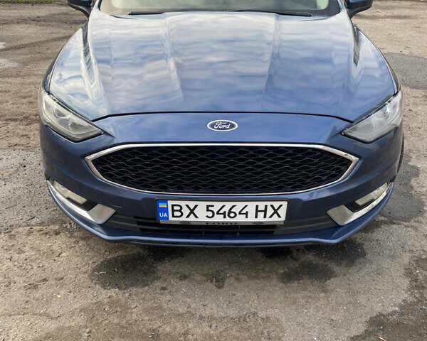Синий Форд Фьюжн, объемом двигателя 2.49 л и пробегом 229 тыс. км за 11900 $, фото 1 на Automoto.ua