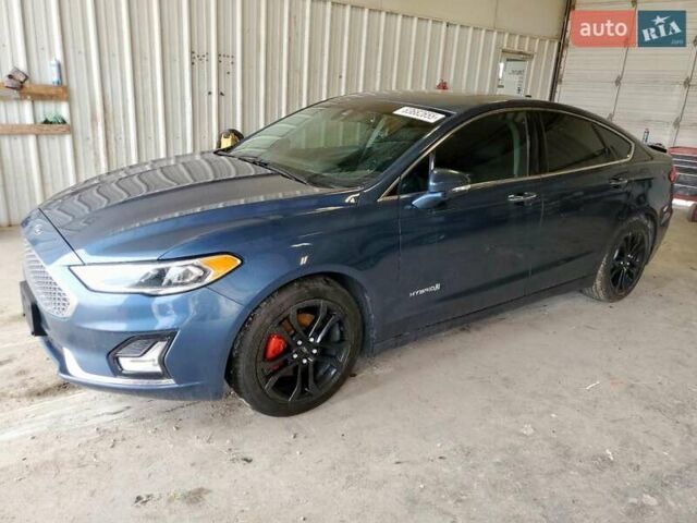 Синий Форд Фьюжн, объемом двигателя 2 л и пробегом 87 тыс. км за 3500 $, фото 1 на Automoto.ua