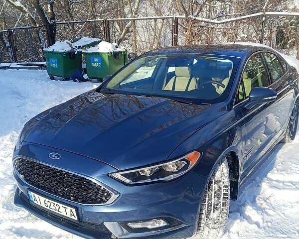 Синій Форд Фьюжен, об'ємом двигуна 2 л та пробігом 170 тис. км за 21000 $, фото 1 на Automoto.ua