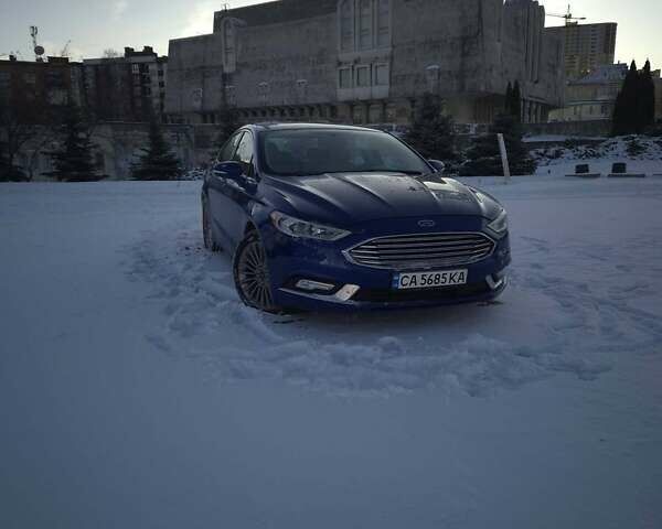 Синий Форд Фьюжн, объемом двигателя 2 л и пробегом 147 тыс. км за 9500 $, фото 1 на Automoto.ua