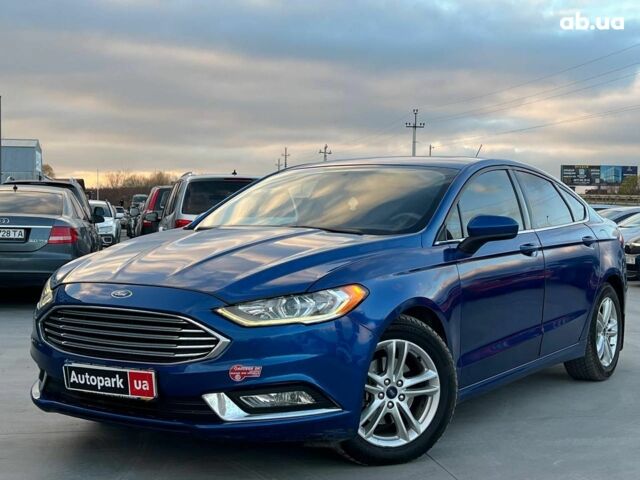 Синій Форд Фьюжен, об'ємом двигуна 1.5 л та пробігом 91 тис. км за 12940 $, фото 1 на Automoto.ua