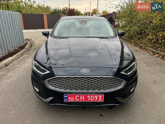 Синий Форд Фьюжн, объемом двигателя 2 л и пробегом 46 тыс. км за 17700 $, фото 1 на Automoto.ua