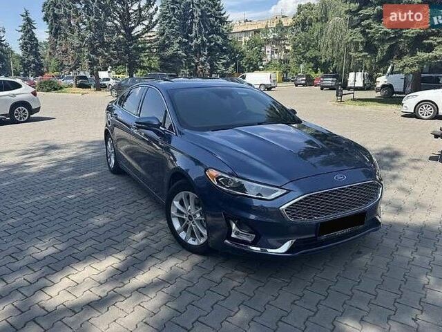 Синий Форд Фьюжн, объемом двигателя 2 л и пробегом 118 тыс. км за 14800 $, фото 1 на Automoto.ua