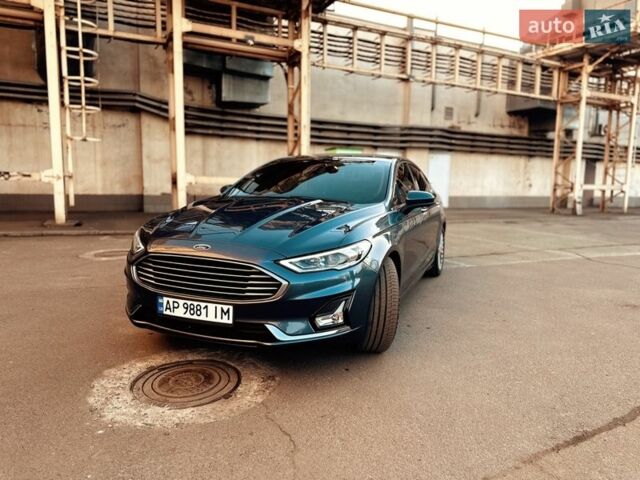 Синий Форд Фьюжн, объемом двигателя 2.5 л и пробегом 105 тыс. км за 14500 $, фото 1 на Automoto.ua