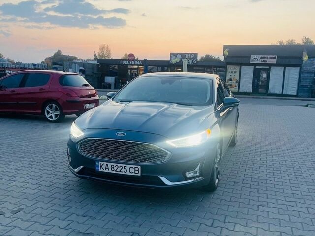 Синій Форд Фьюжен, об'ємом двигуна 2 л та пробігом 74 тис. км за 17500 $, фото 1 на Automoto.ua