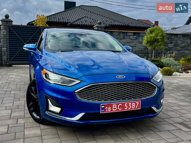 Синій Форд Фьюжен, об'ємом двигуна 2 л та пробігом 170 тис. км за 12300 $, фото 1 на Automoto.ua