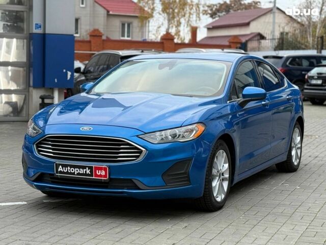 Синій Форд Фьюжен, об'ємом двигуна 1.5 л та пробігом 69 тис. км за 12590 $, фото 1 на Automoto.ua