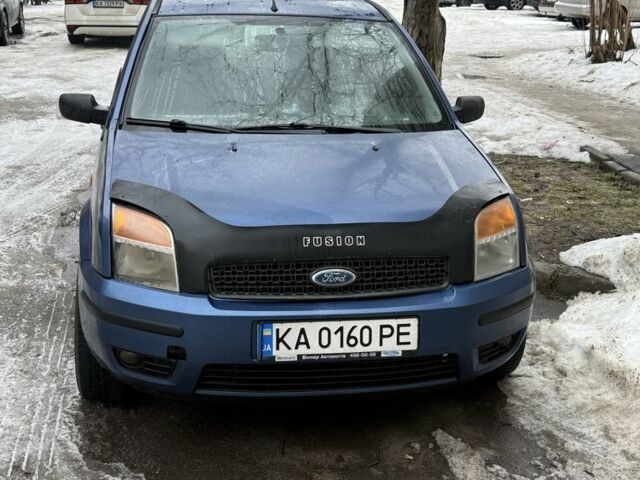 Синий Форд Фьюжн, объемом двигателя 1.6 л и пробегом 178 тыс. км за 4800 $, фото 1 на Automoto.ua
