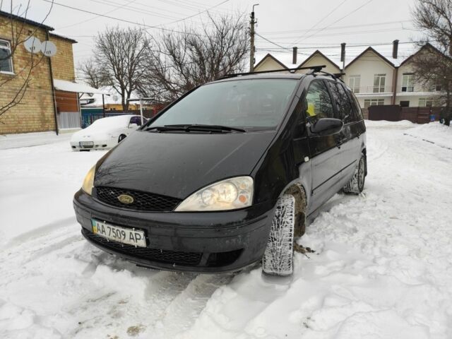 Черный Форд Галакси, объемом двигателя 2 л и пробегом 240 тыс. км за 3300 $, фото 1 на Automoto.ua