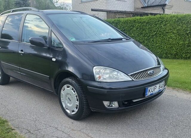 Черный Форд Галакси, объемом двигателя 1.9 л и пробегом 297 тыс. км за 2949 $, фото 1 на Automoto.ua