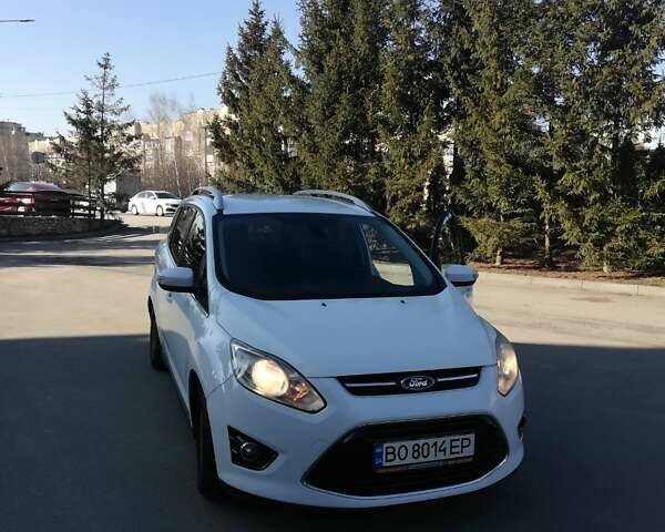 Белый Форд Гранд С-макс, объемом двигателя 1.6 л и пробегом 298 тыс. км за 8100 $, фото 1 на Automoto.ua