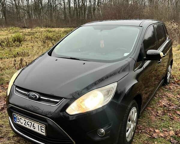 Черный Форд Гранд С-макс, объемом двигателя 1.56 л и пробегом 215 тыс. км за 7000 $, фото 1 на Automoto.ua