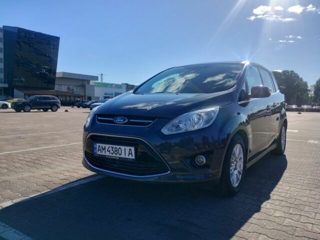 Серый Форд Гранд С-макс, объемом двигателя 1.6 л и пробегом 197 тыс. км за 8800 $, фото 1 на Automoto.ua