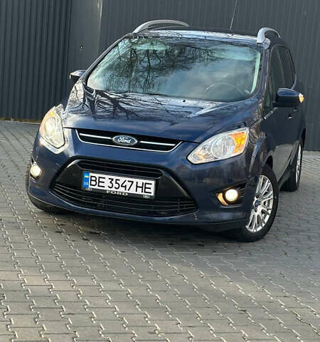 Синий Форд Гранд С-макс, объемом двигателя 1.6 л и пробегом 265 тыс. км за 7700 $, фото 1 на Automoto.ua