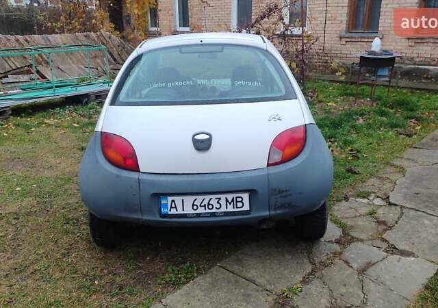 Белый Форд КА, объемом двигателя 1.3 л и пробегом 240 тыс. км за 1200 $, фото 1 на Automoto.ua