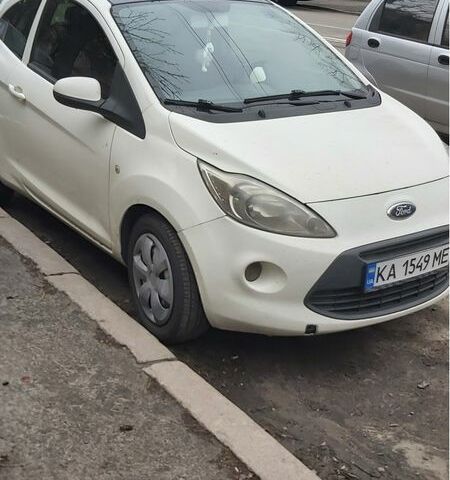 Белый Форд КА, объемом двигателя 1.2 л и пробегом 265 тыс. км за 3200 $, фото 1 на Automoto.ua