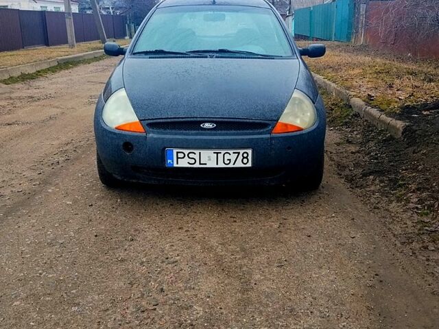 Черный Форд КА, объемом двигателя 1.3 л и пробегом 200 тыс. км за 500 $, фото 1 на Automoto.ua