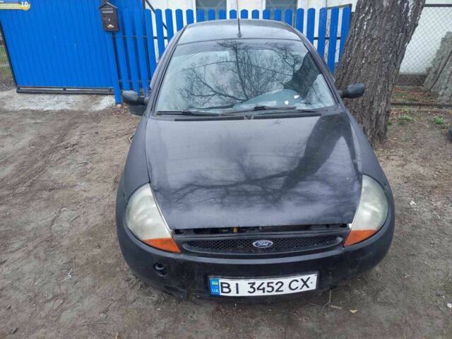 Чорний Форд КА, об'ємом двигуна 1.3 л та пробігом 200 тис. км за 565 $, фото 1 на Automoto.ua