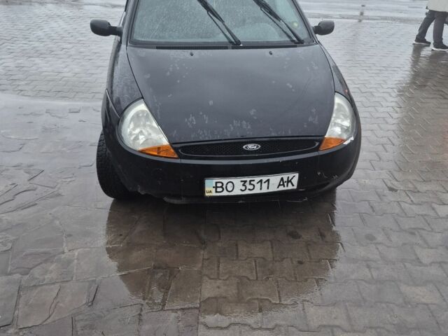 Чорний Форд КА, об'ємом двигуна 1 л та пробігом 222 тис. км за 1350 $, фото 1 на Automoto.ua