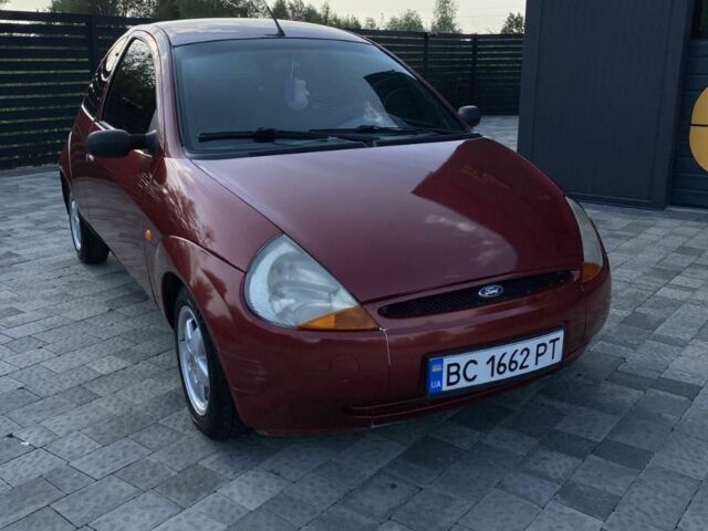 Красный Форд КА, объемом двигателя 1.3 л и пробегом 83 тыс. км за 1600 $, фото 1 на Automoto.ua