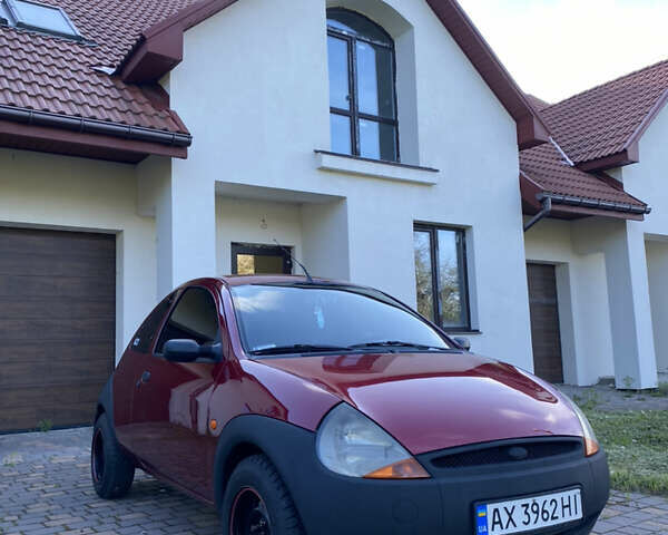 Красный Форд КА, объемом двигателя 1.3 л и пробегом 100 тыс. км за 2700 $, фото 1 на Automoto.ua