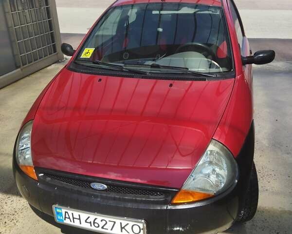 Красный Форд КА, объемом двигателя 1.3 л и пробегом 42 тыс. км за 2000 $, фото 1 на Automoto.ua