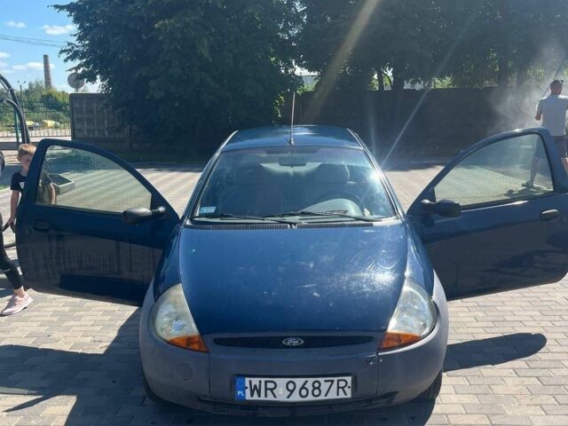 Синий Форд КА, объемом двигателя 1 л и пробегом 300 тыс. км за 700 $, фото 1 на Automoto.ua