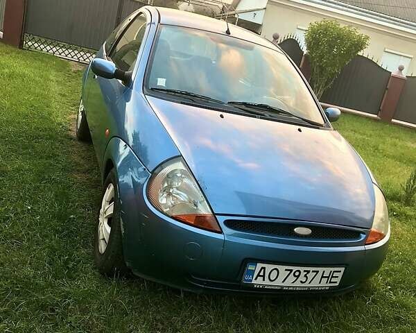 Синий Форд КА, объемом двигателя 1.3 л и пробегом 543 тыс. км за 2500 $, фото 1 на Automoto.ua