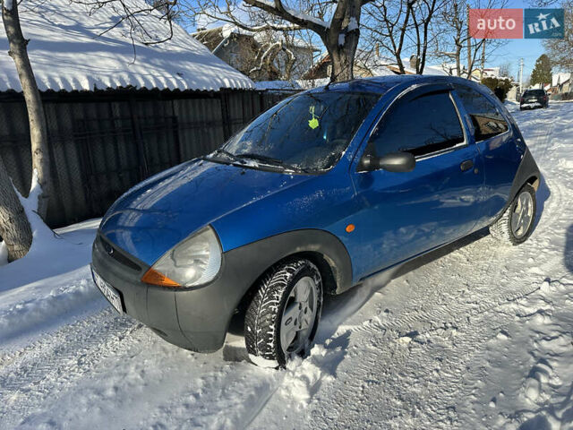 Синий Форд КА, объемом двигателя 1.3 л и пробегом 255 тыс. км за 3300 $, фото 1 на Automoto.ua