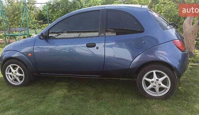 Синий Форд КА, объемом двигателя 1.3 л и пробегом 53 тыс. км за 3750 $, фото 1 на Automoto.ua