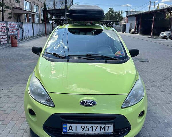 Зеленый Форд КА, объемом двигателя 1.24 л и пробегом 175 тыс. км за 3990 $, фото 1 на Automoto.ua