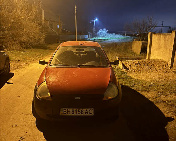 Оранжевый Форд КА, объемом двигателя 1.3 л и пробегом 71 тыс. км за 800 $, фото 1 на Automoto.ua