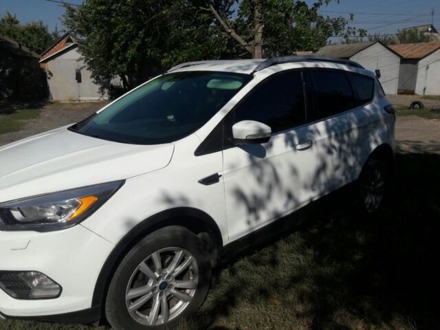 Белый Форд Куга, объемом двигателя 2 л и пробегом 120 тыс. км за 12799 $, фото 1 на Automoto.ua